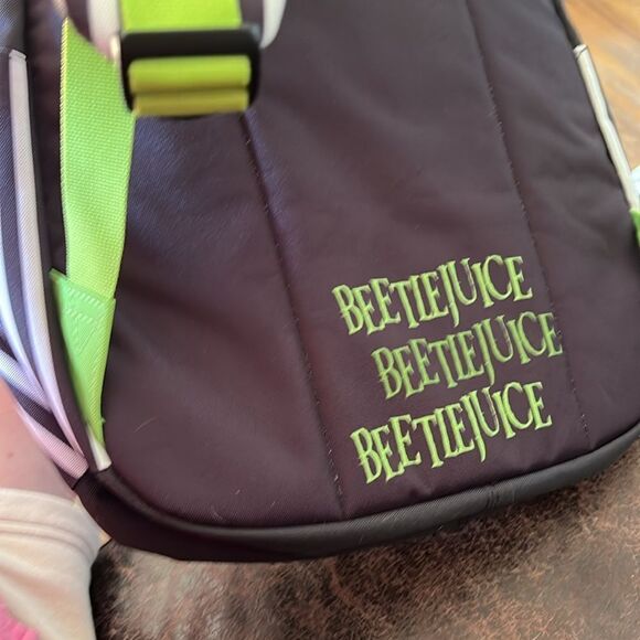 Loungefly Beetlejuice Large Backpack - Picture 10 of 12